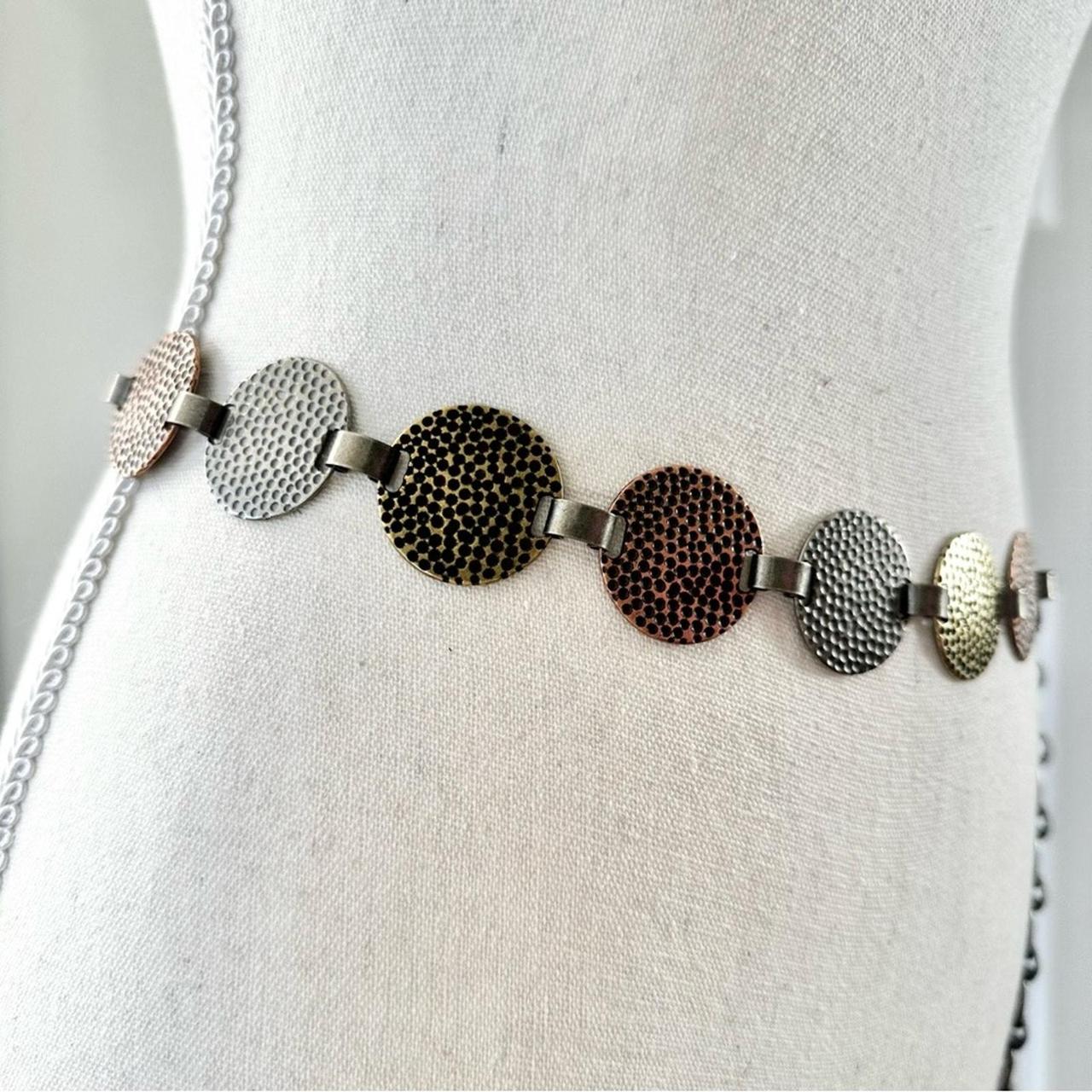 Source Unknown Women's Belt - Silver/Gold – One s… - image 2