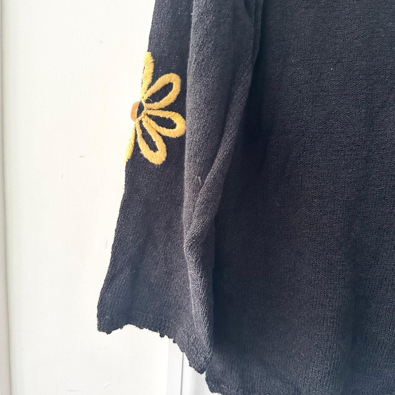 Source Unknown Women's Sweater - Black/Multi - M … - image 3