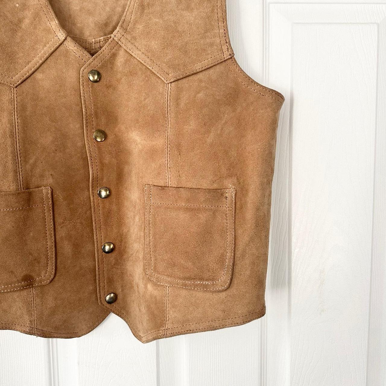 Source Unknown Men's Vest - Tan - M – Size medium… - image 4