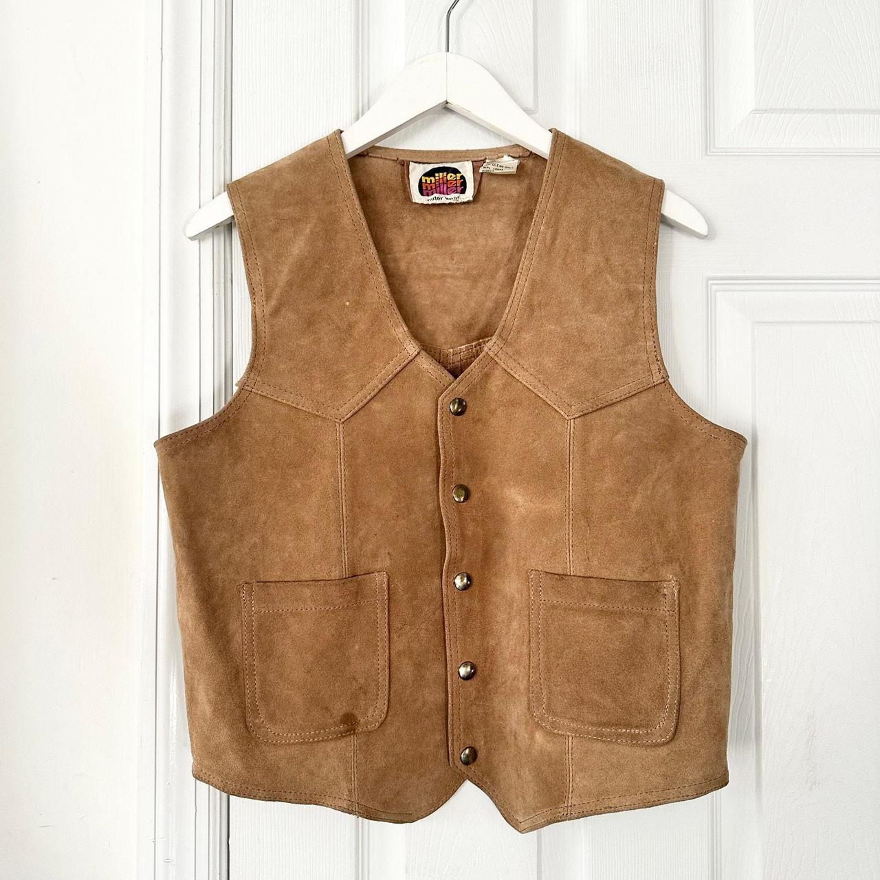Source Unknown Men's Vest - Tan - M – Size medium… - image 6