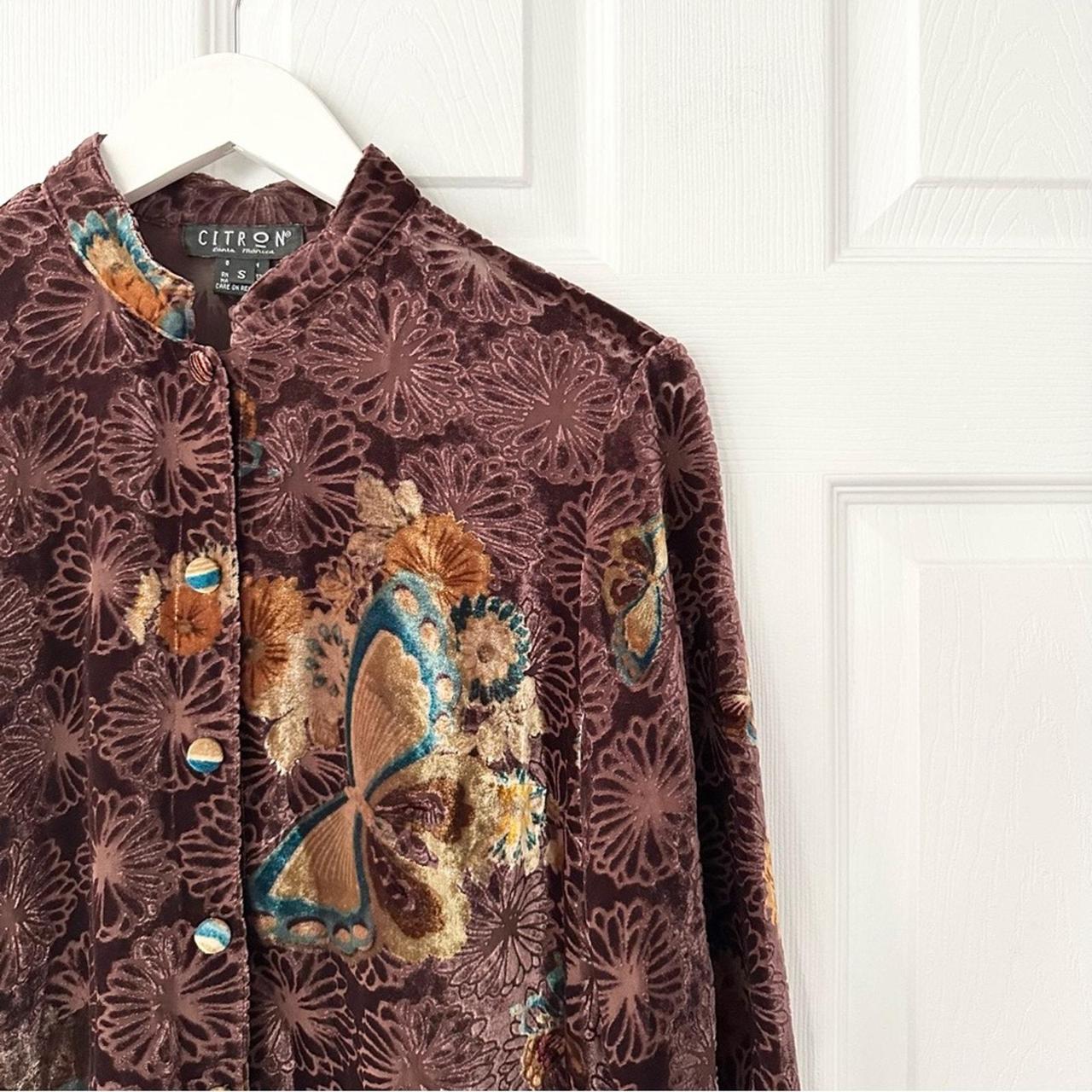 Source Unknown Women's Blouse - Brown - S – Size … - image 4