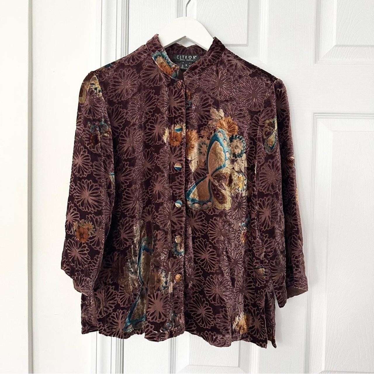 Source Unknown Women's Blouse - Brown - S – Size … - image 7