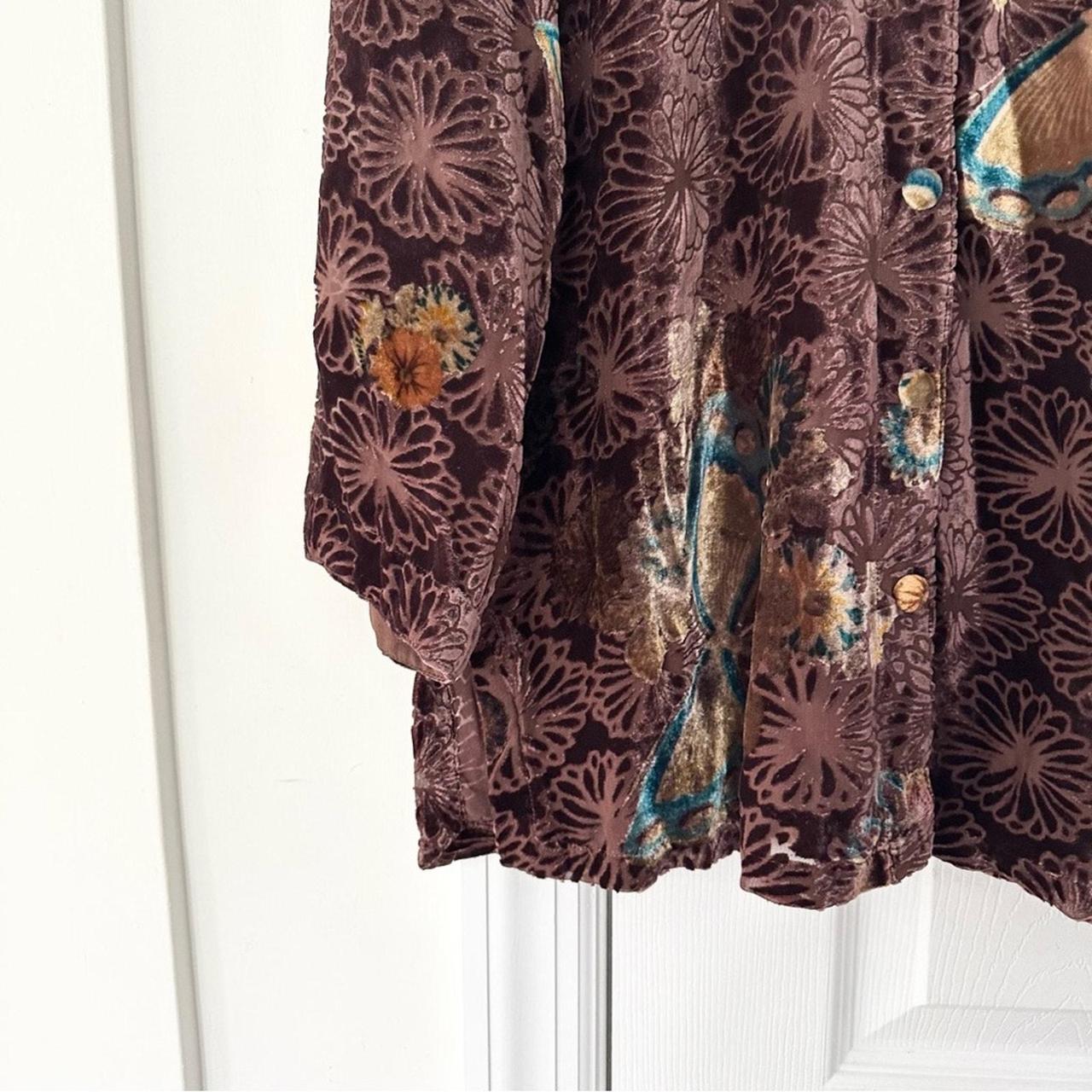 Source Unknown Women's Blouse - Brown - S – Size … - image 8