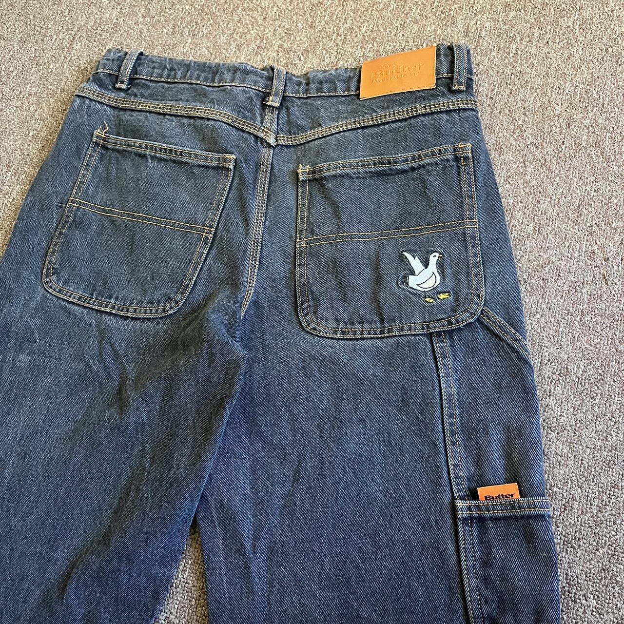 Butter Goods jeans, discontinued design that I’ve... Depop