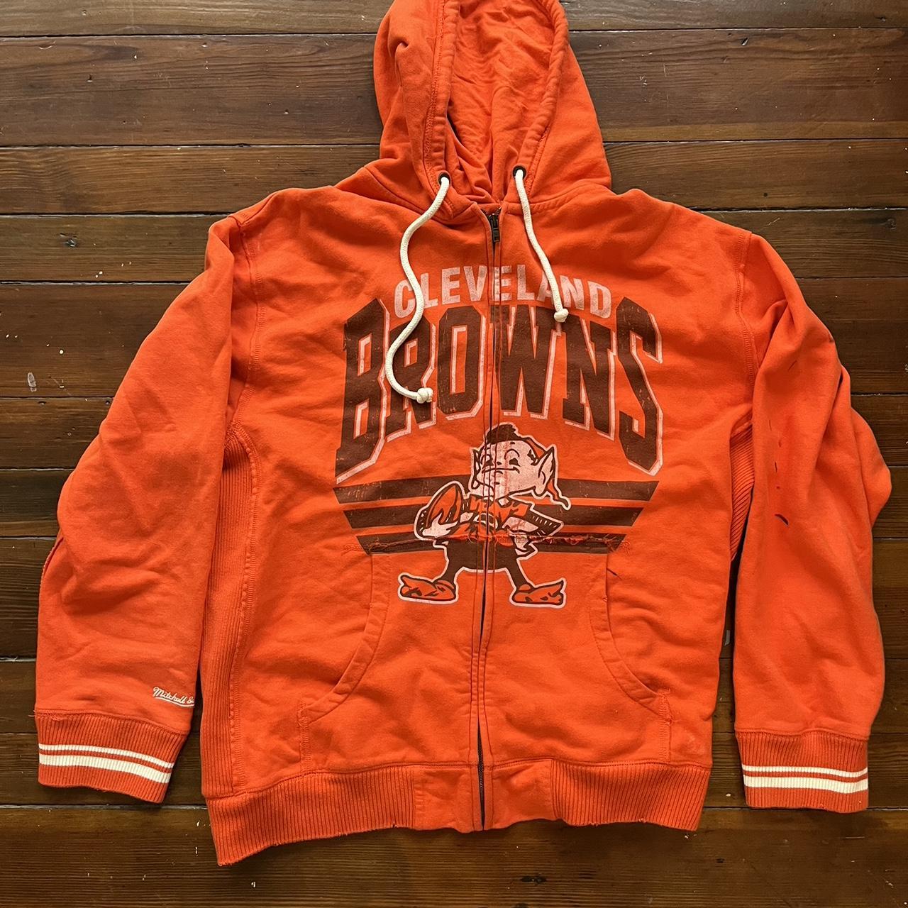 NFL Vintage Cleveland Browns Logo Mitchell & Ness - Depop