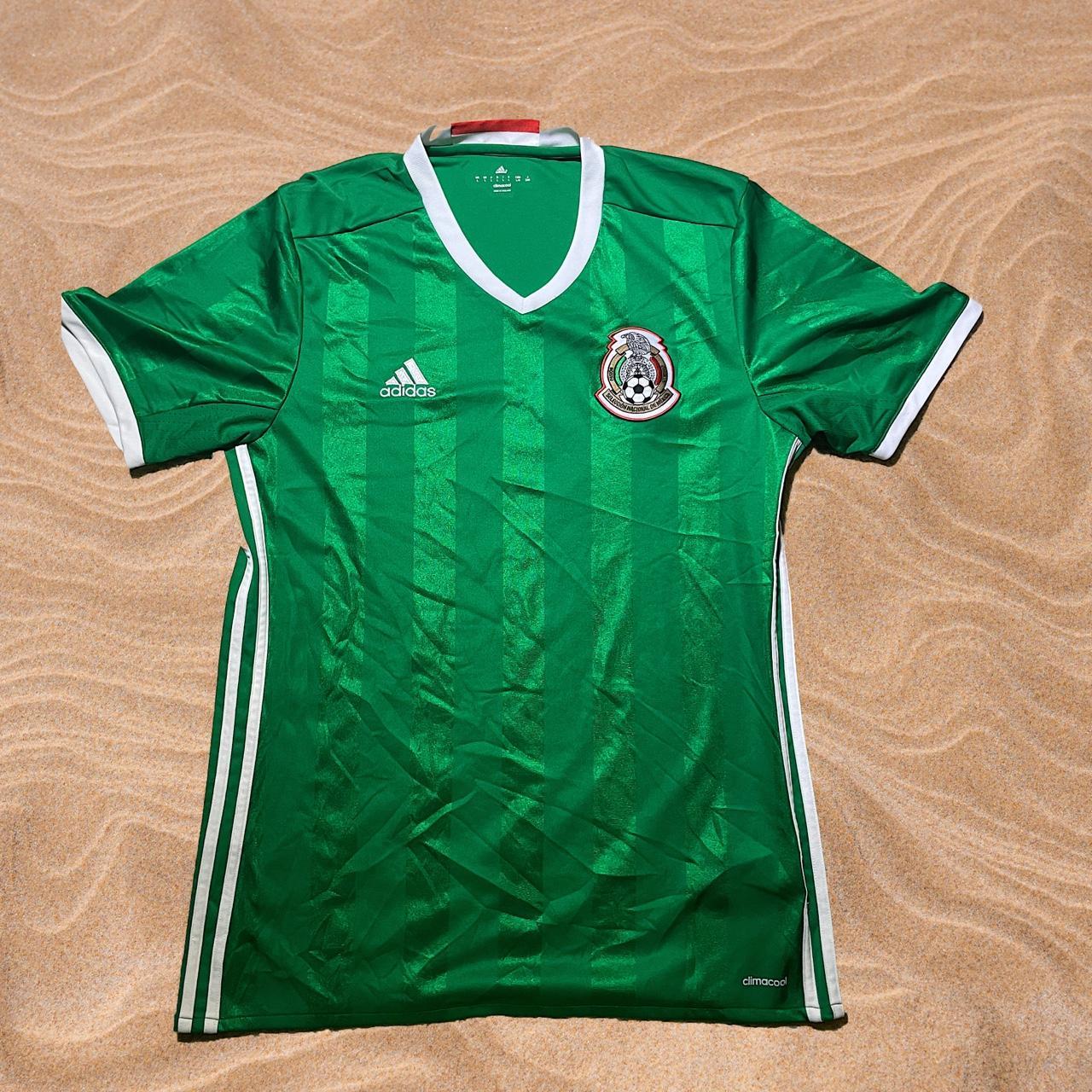 Adidas 2018 World Cup Mexico Jersey with Rafa - Depop