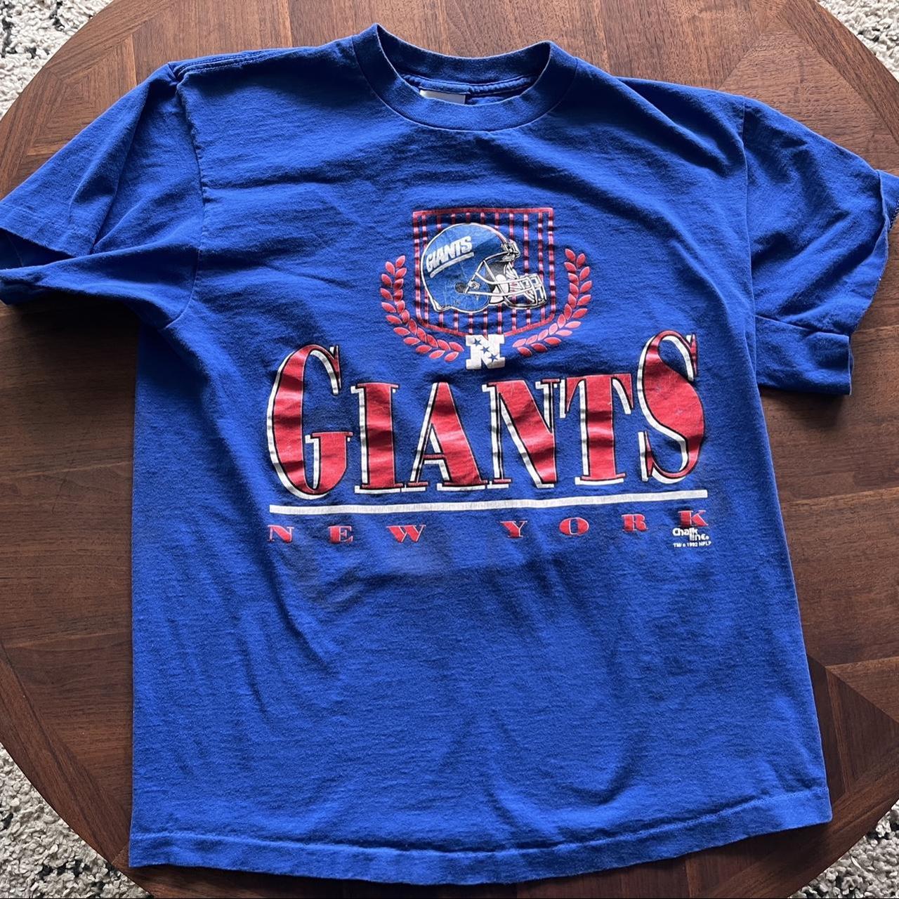 Vintage 90s New York Giants retro graphic NFL - Depop