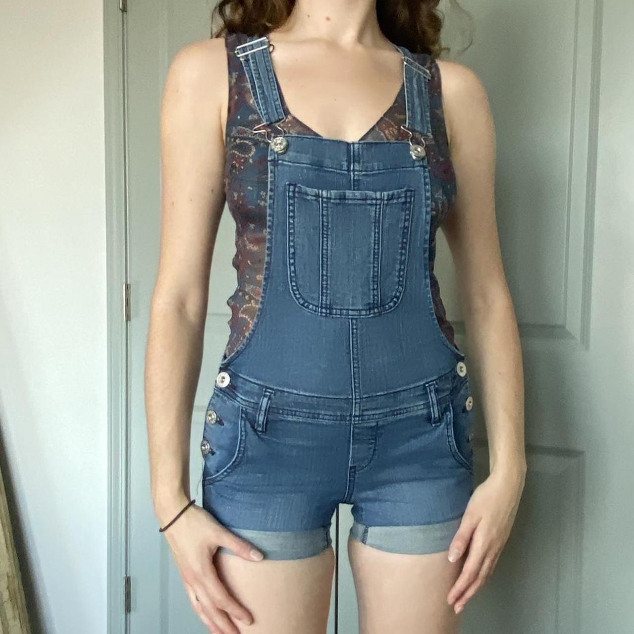 Guess Women's multi Dungareesoveralls Depop