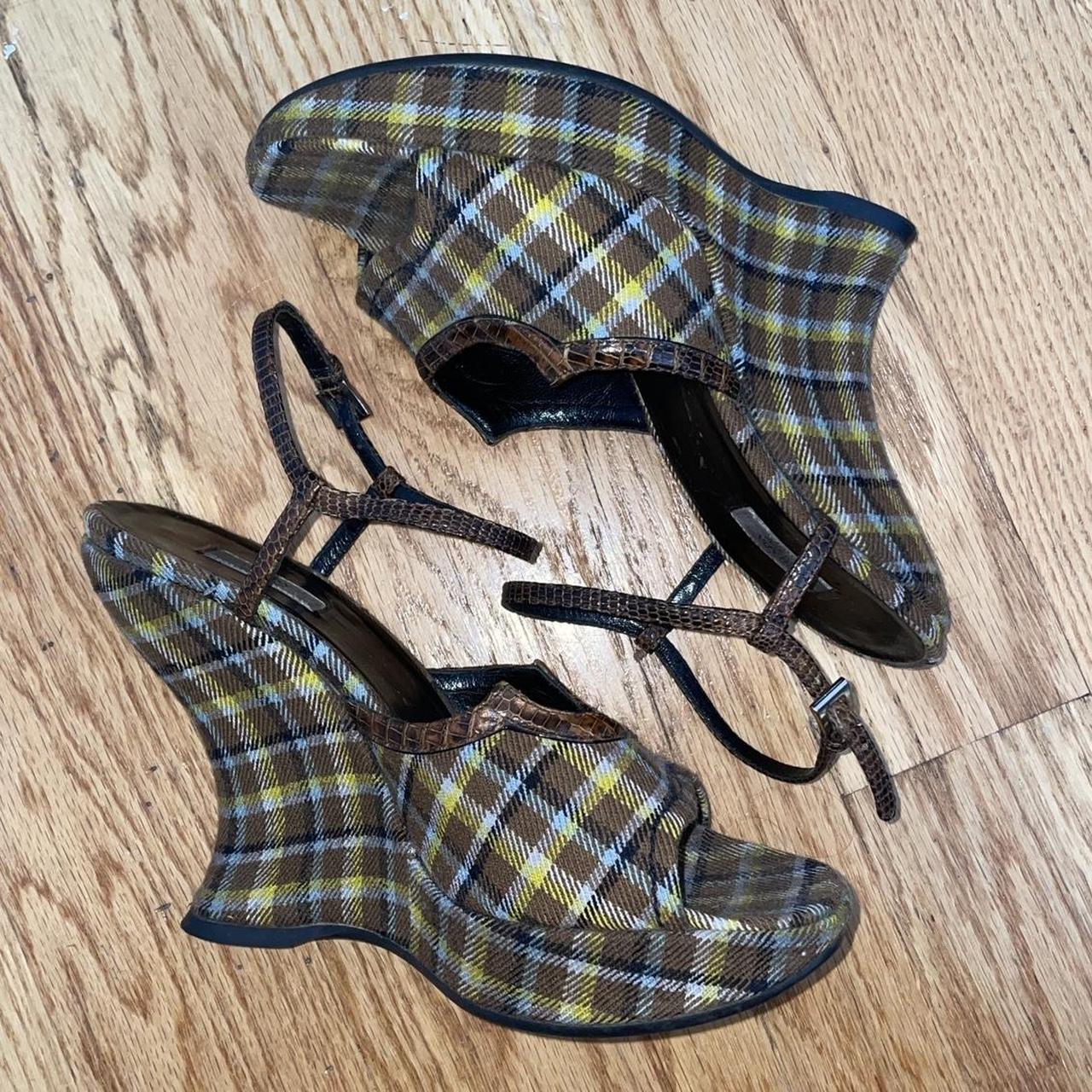 Plaid prada discount