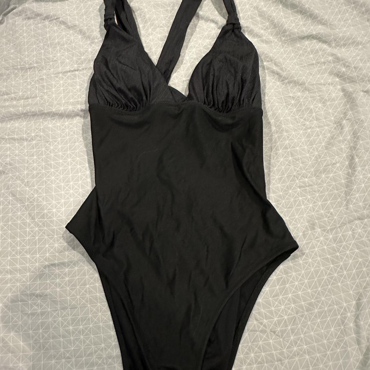 CUPSHE Black One piece I love this bathing suit,... - Depop