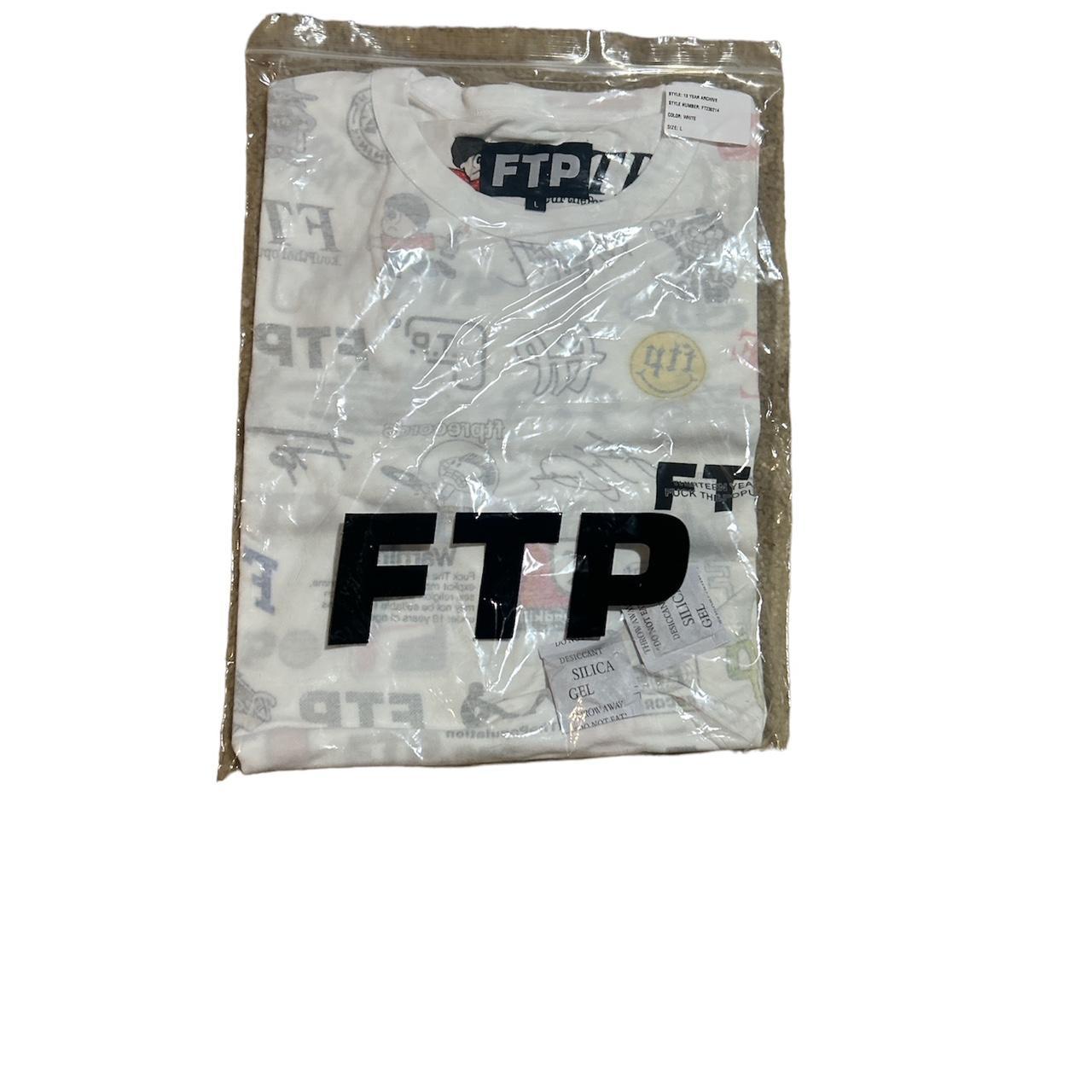 FTP 13 YEAR ANNIVERSARY TEE REVERSIBLE SZ: L DS IN... - Depop