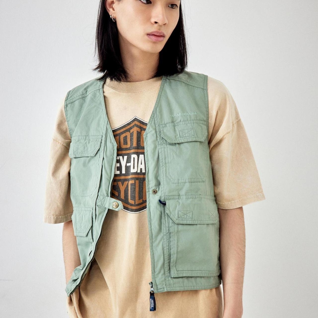 Urban Outfitters Women's Green Gilet