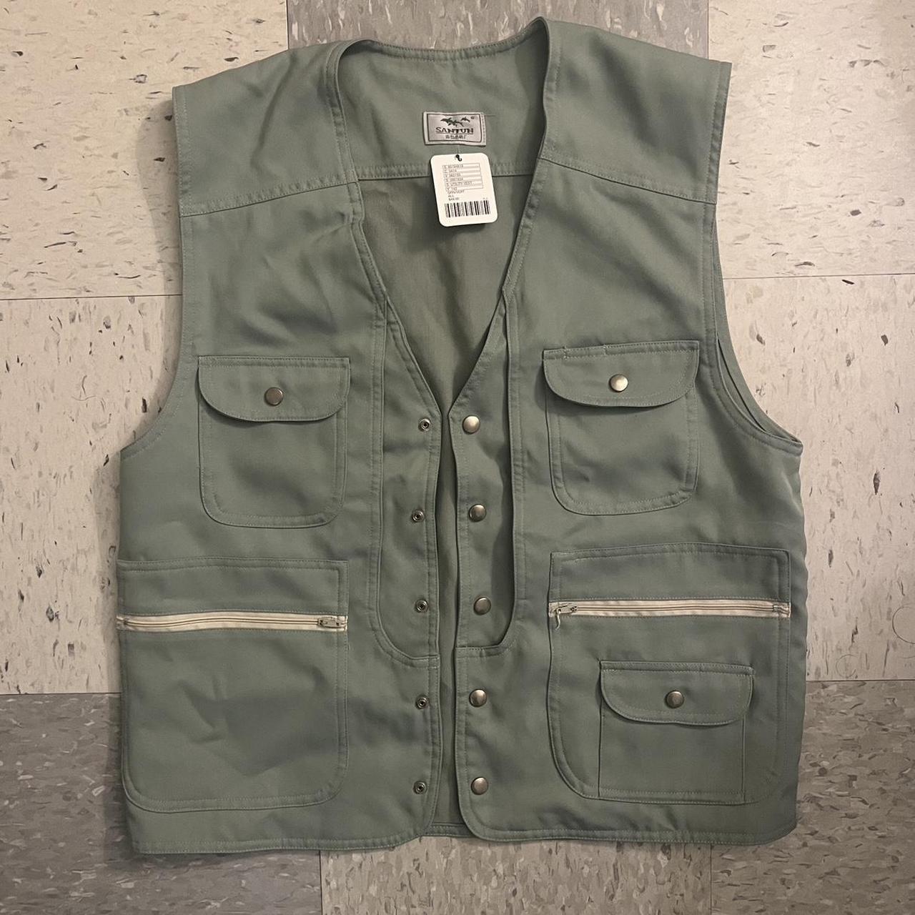 Urban Outfitters Women's Green Gilet (3)