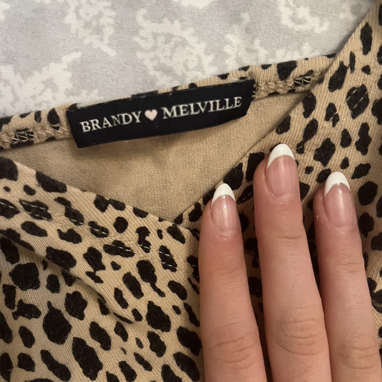 Brandy Melville Cheetah Print Amara Tank - Used