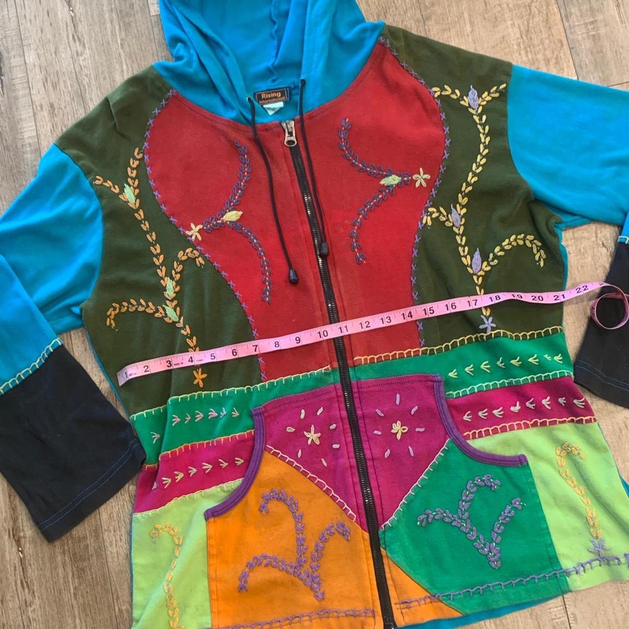 Women's Jacket - Multi - XXL – Handmade patchwork… - image 3