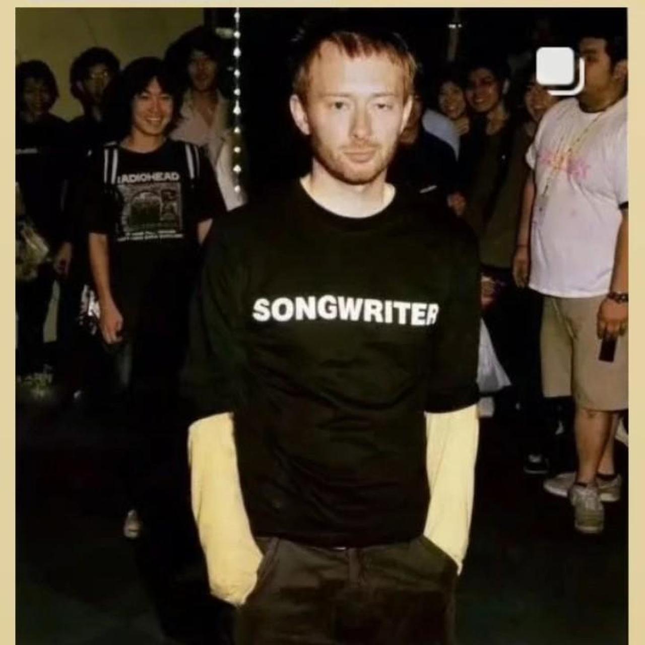 Vintage SONGWRITER t-shirt worn by Travis Scott & | Depop