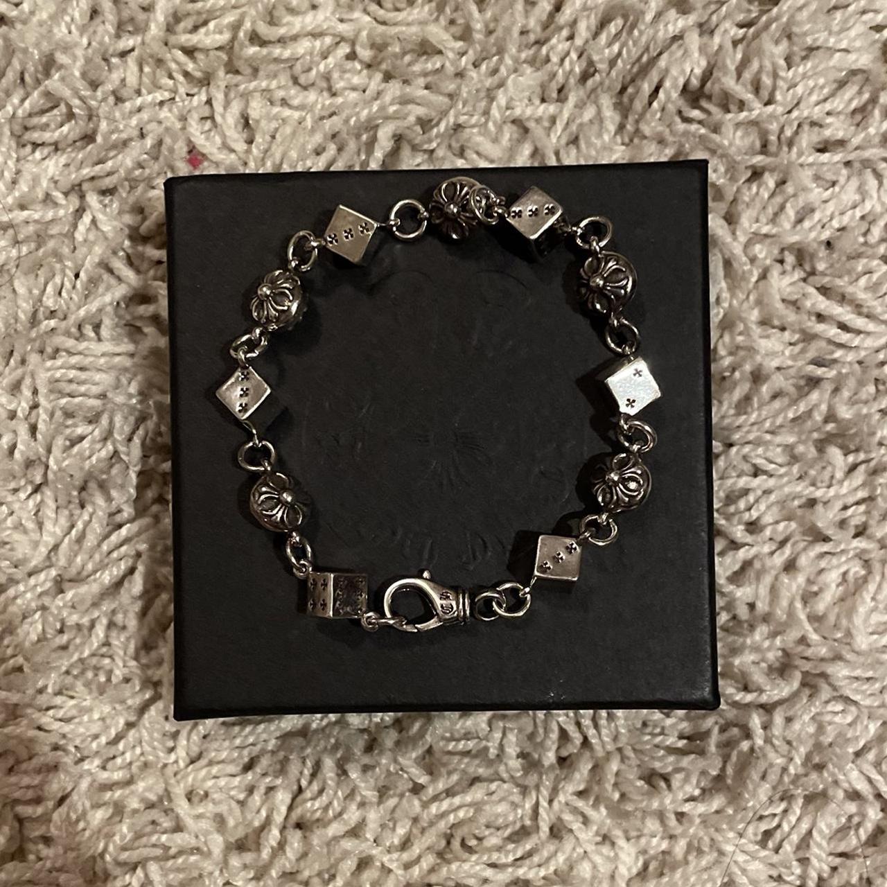 Chrome Hearts Dice Bracelet great condition worn a... - Depop