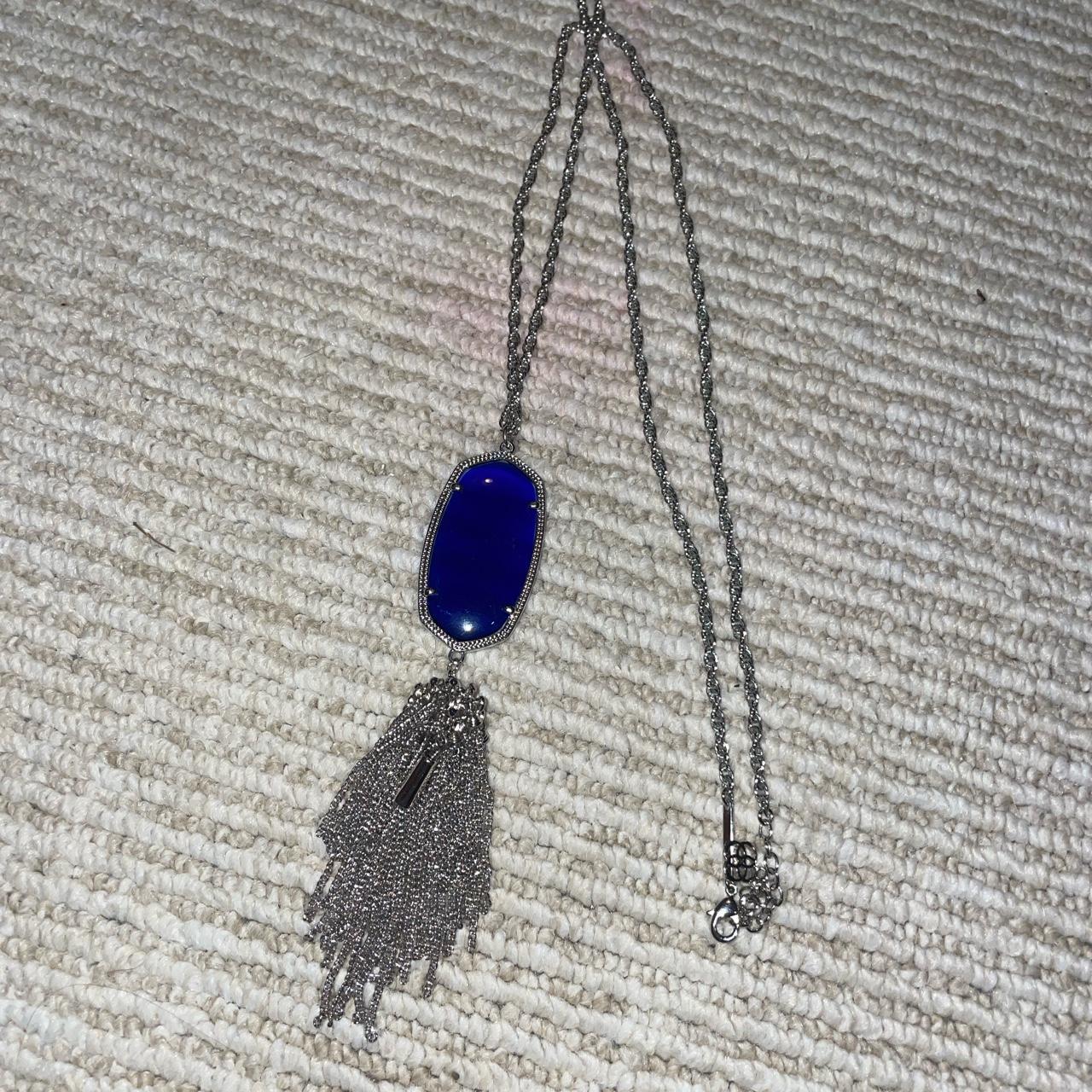 KS Elisa Necklace in Royal Blue Kyocera Opal | Kendra scott necklace,  Necklace, Cute jewelry