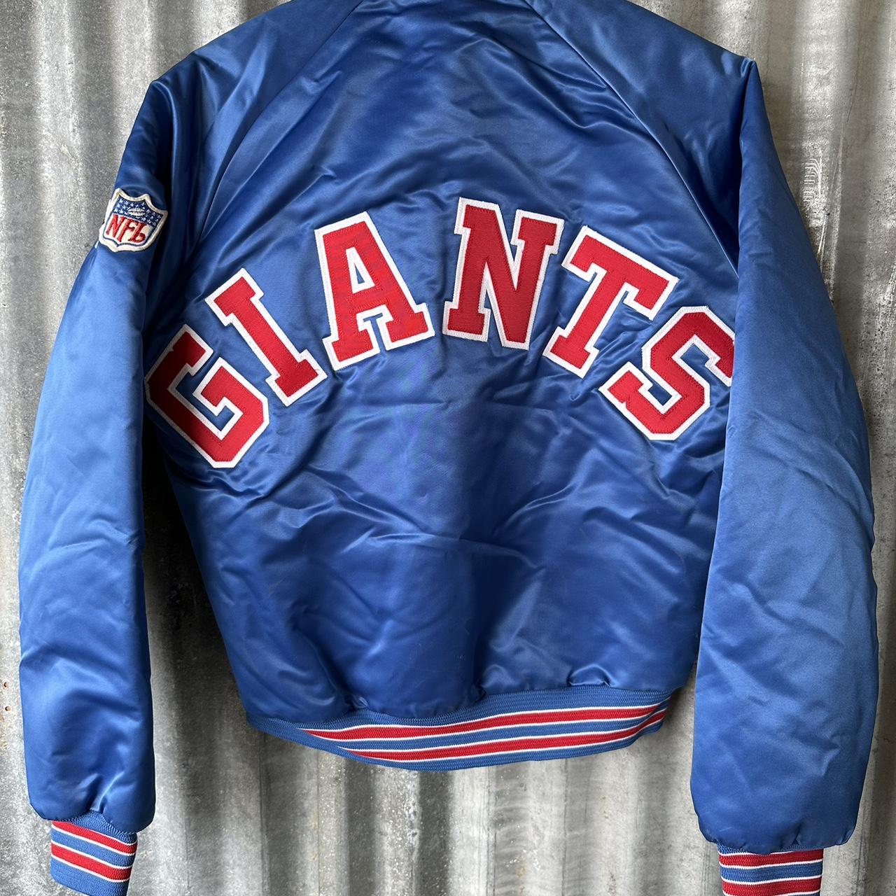 Jacket – Leather – New York Giants – Lined – Nfl