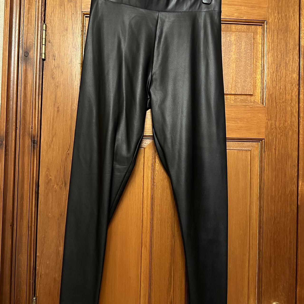 topshop leather leggings