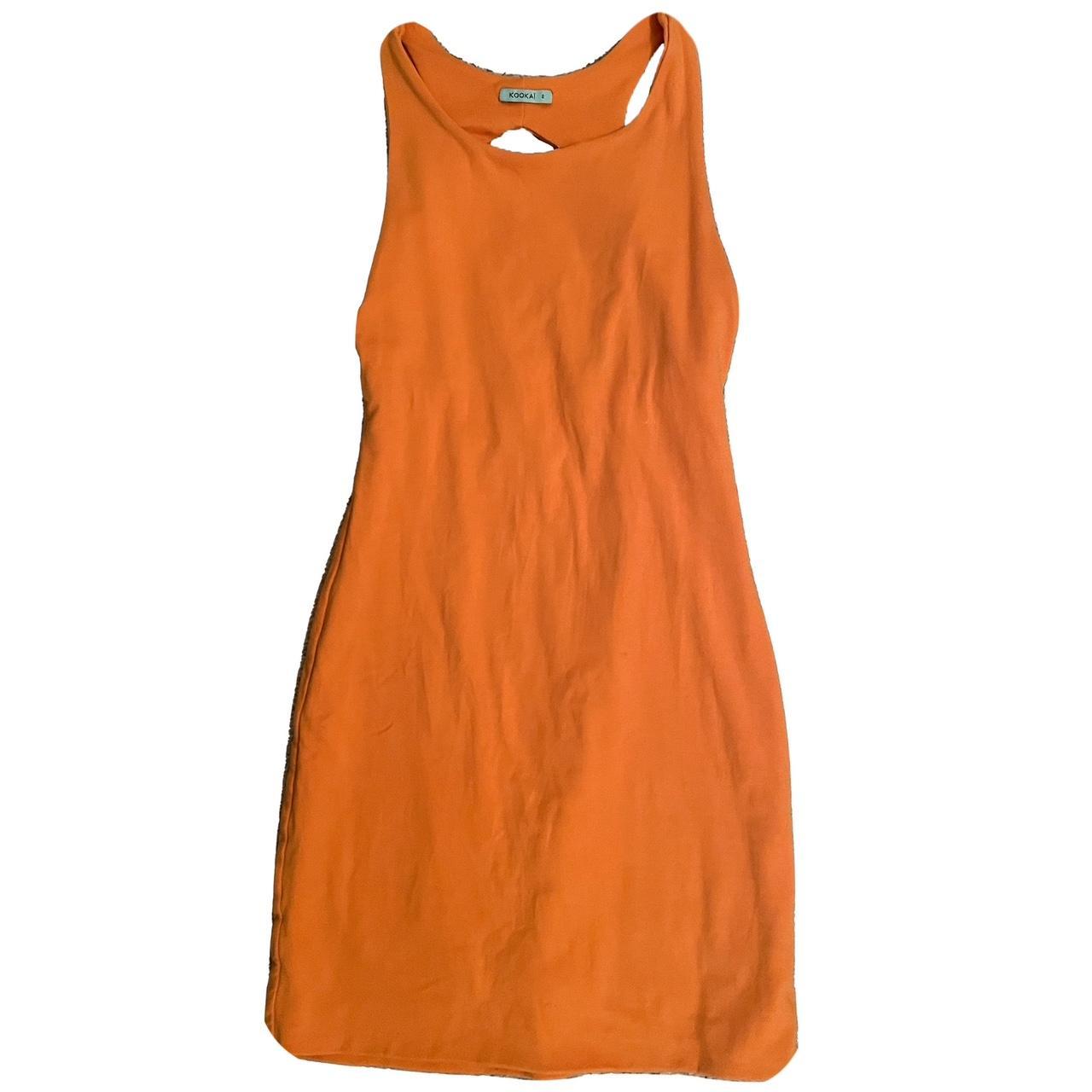 KOOKAÏ Women's Orange Dress | Depop