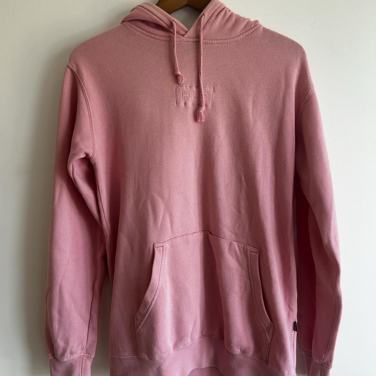 Pink huf hoodie hotsell