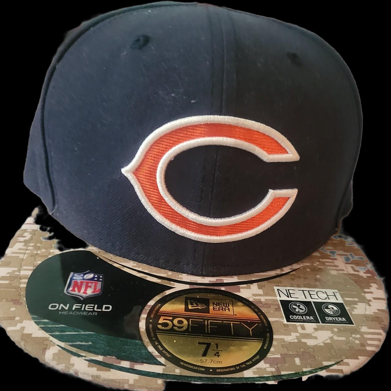 Men's New Era Navy Chicago Bears Multi 59FIFTY Fitted Hat