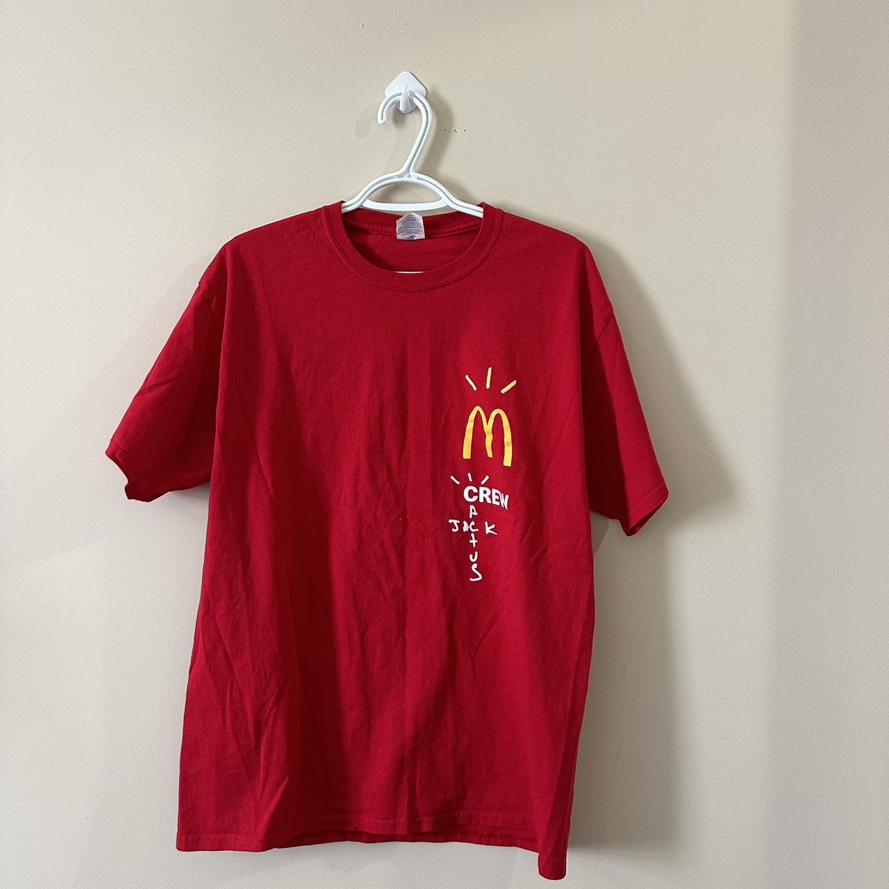 Mcdonalds crew store shirt cactus jack