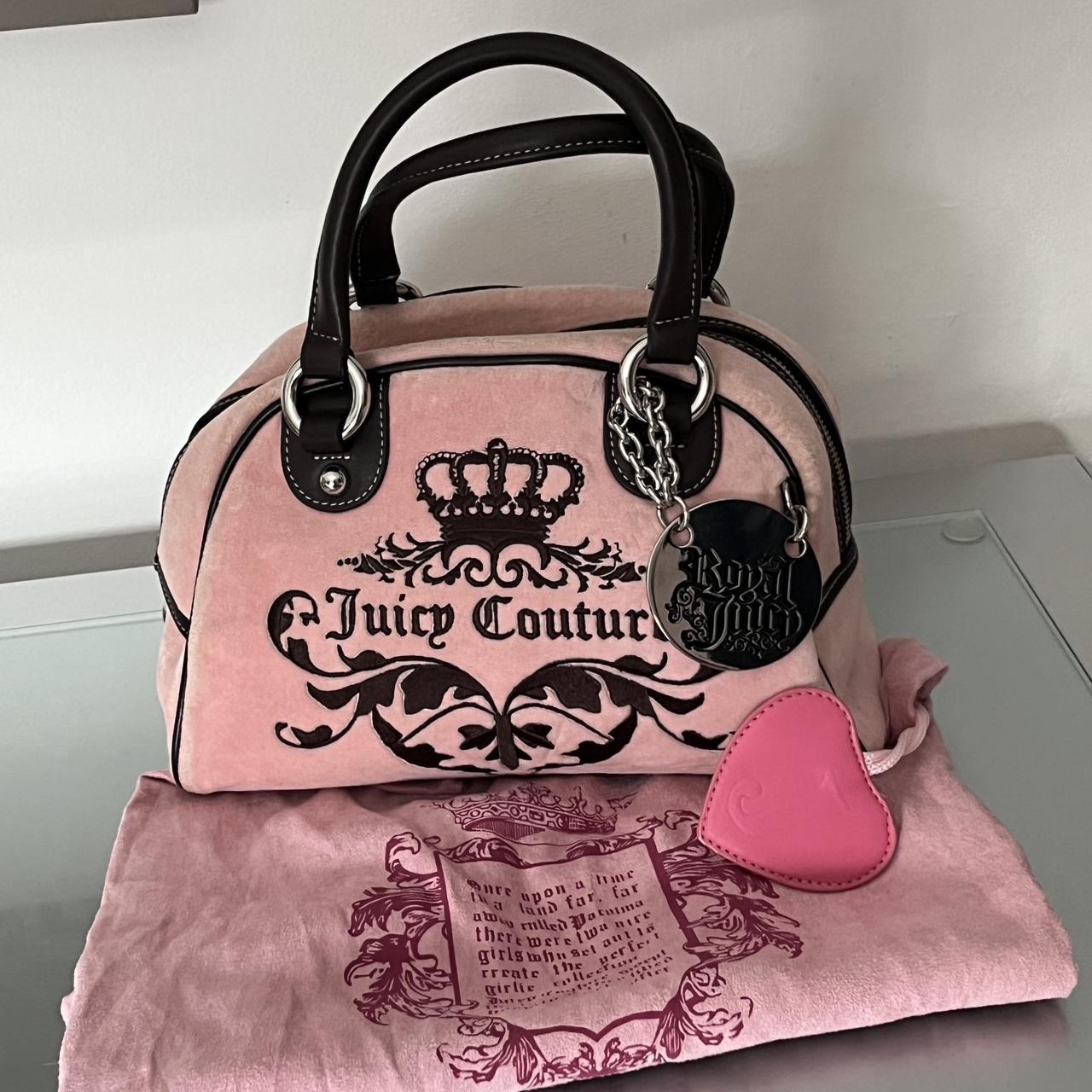 Juicy Couture Pink bowler bag. Comes with original... Depop