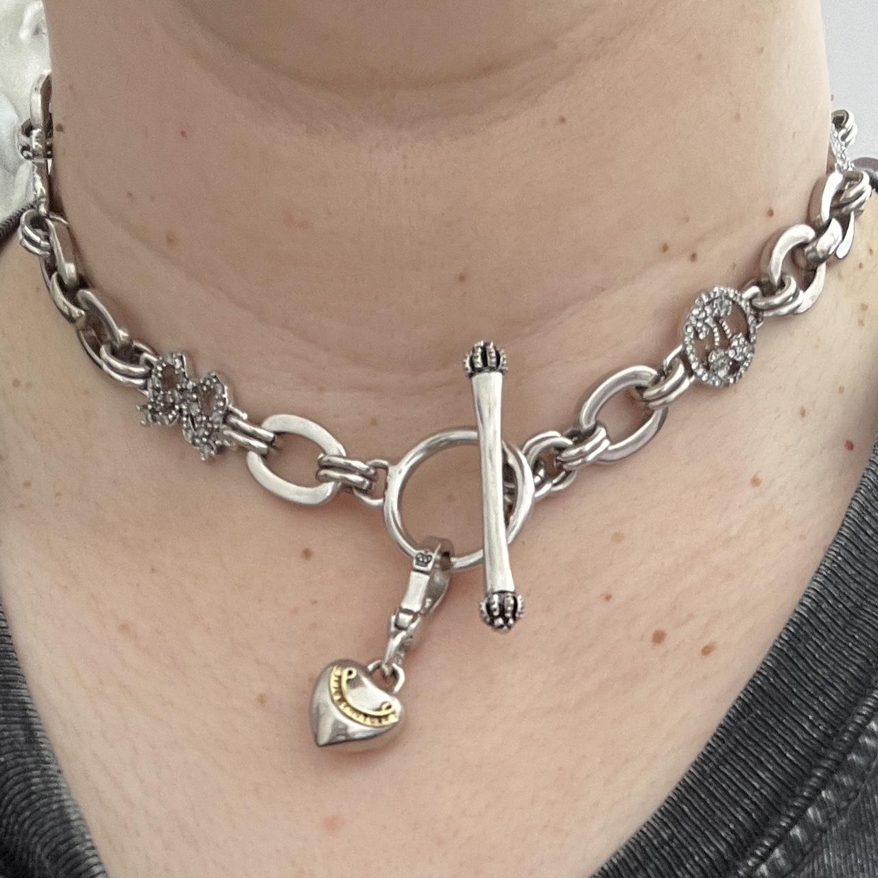 Juicy couture choker necklace hotsell