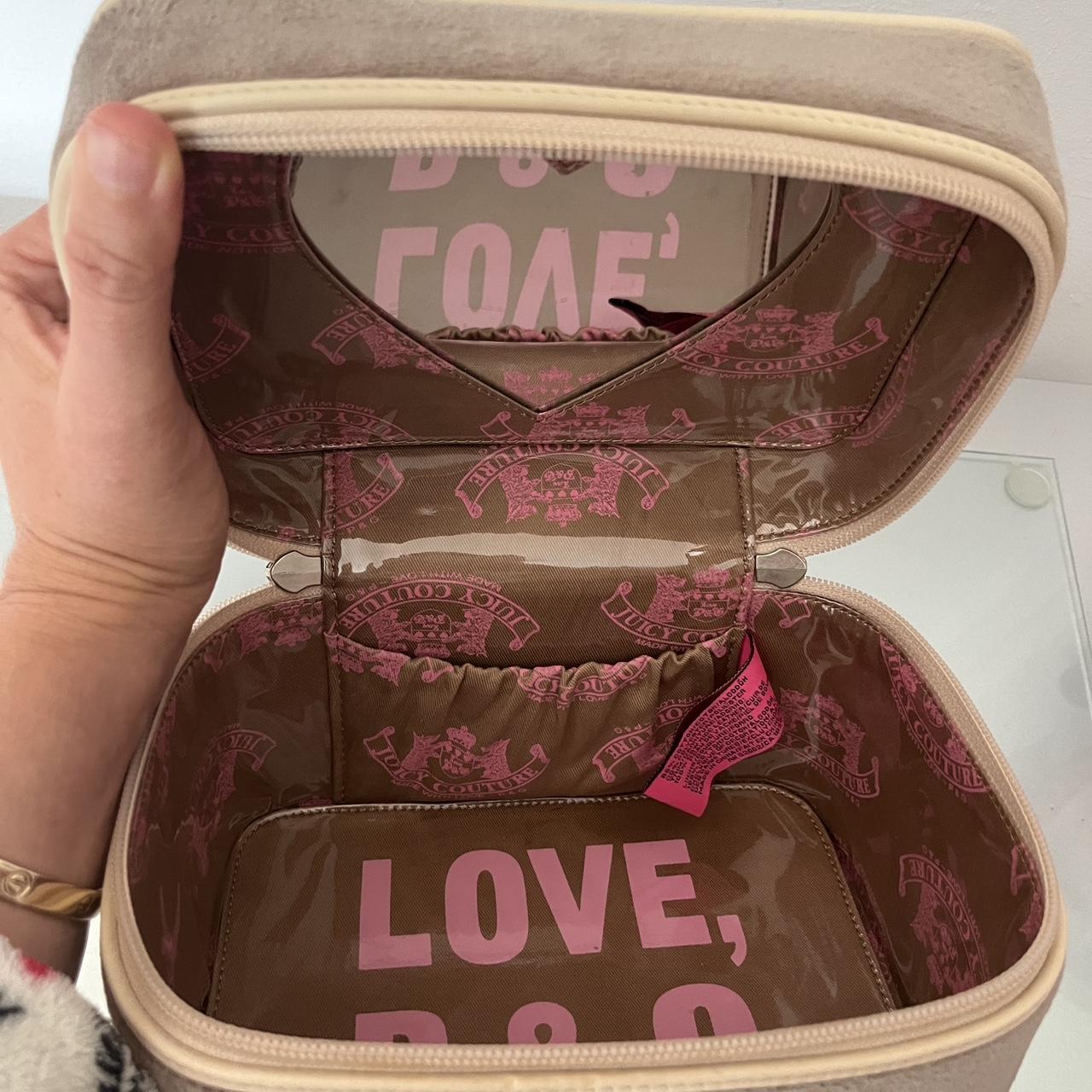 Juicy Couture, vintage train/makeup case, old Depop