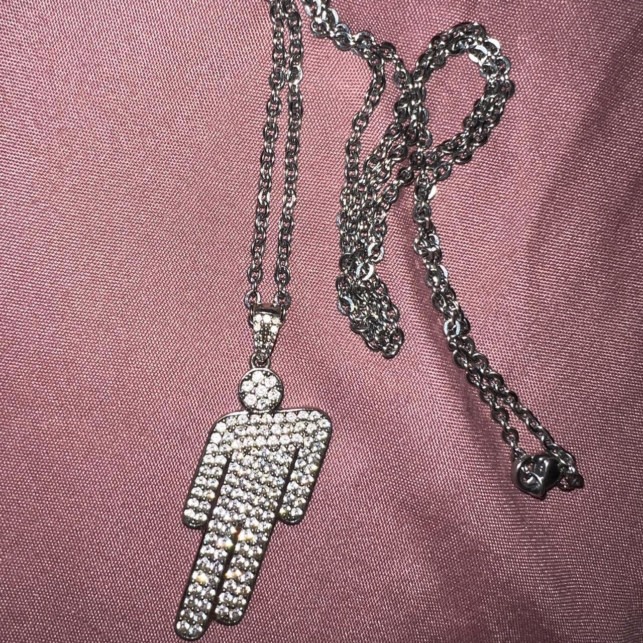 Billie Eilish Original ‘Blohsh’ Necklace I Bought... - Depop