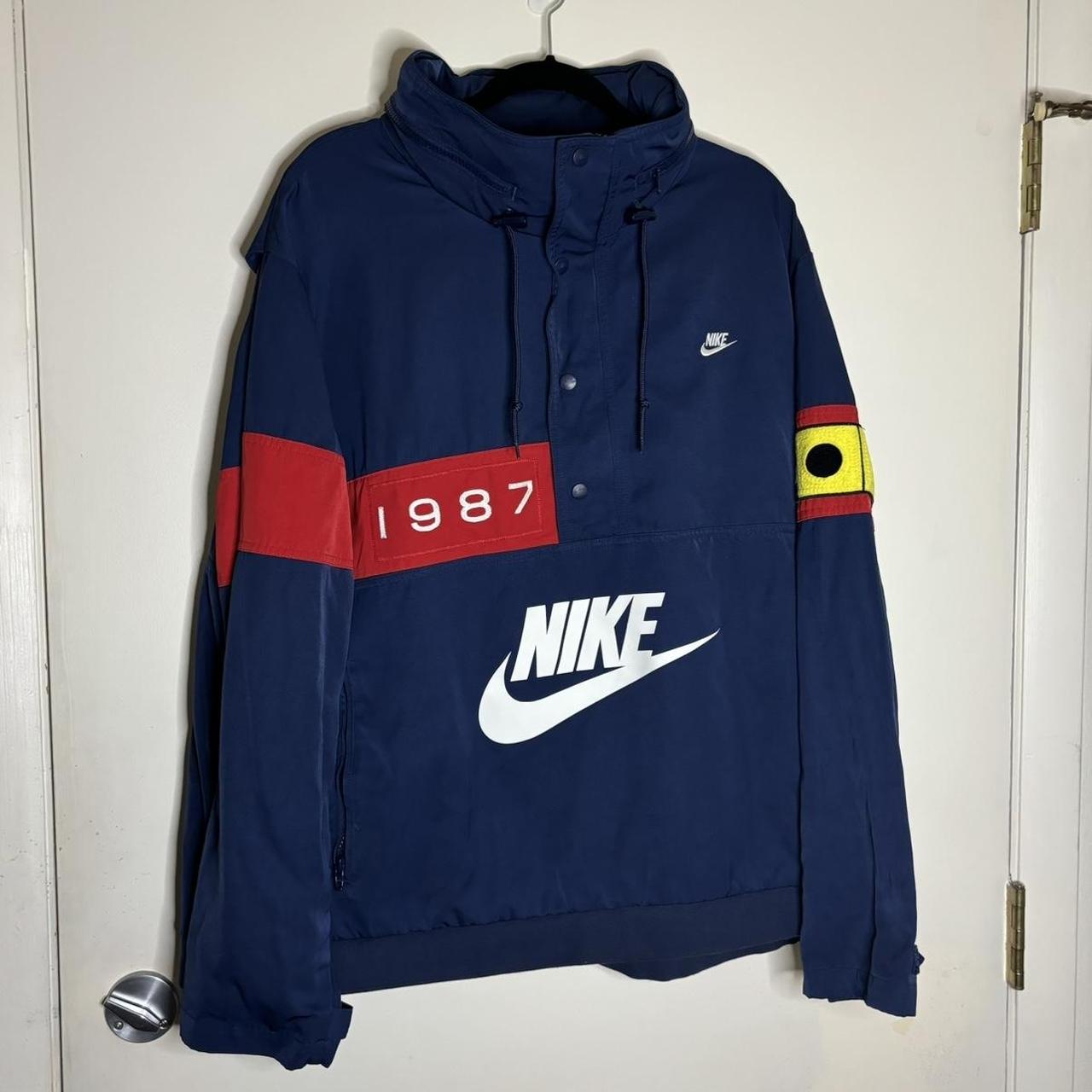 Nike 1987 Walliwaw Official Reissue Navy Blue. Depop