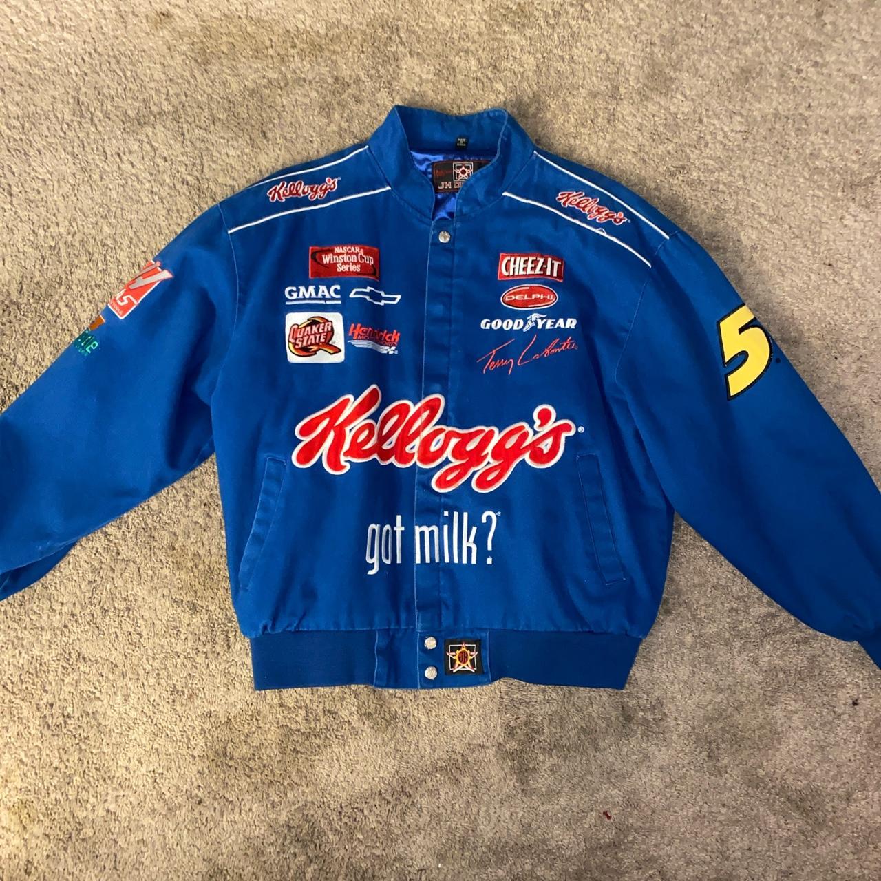 terry labonte jacket Size L Nascar - Depop