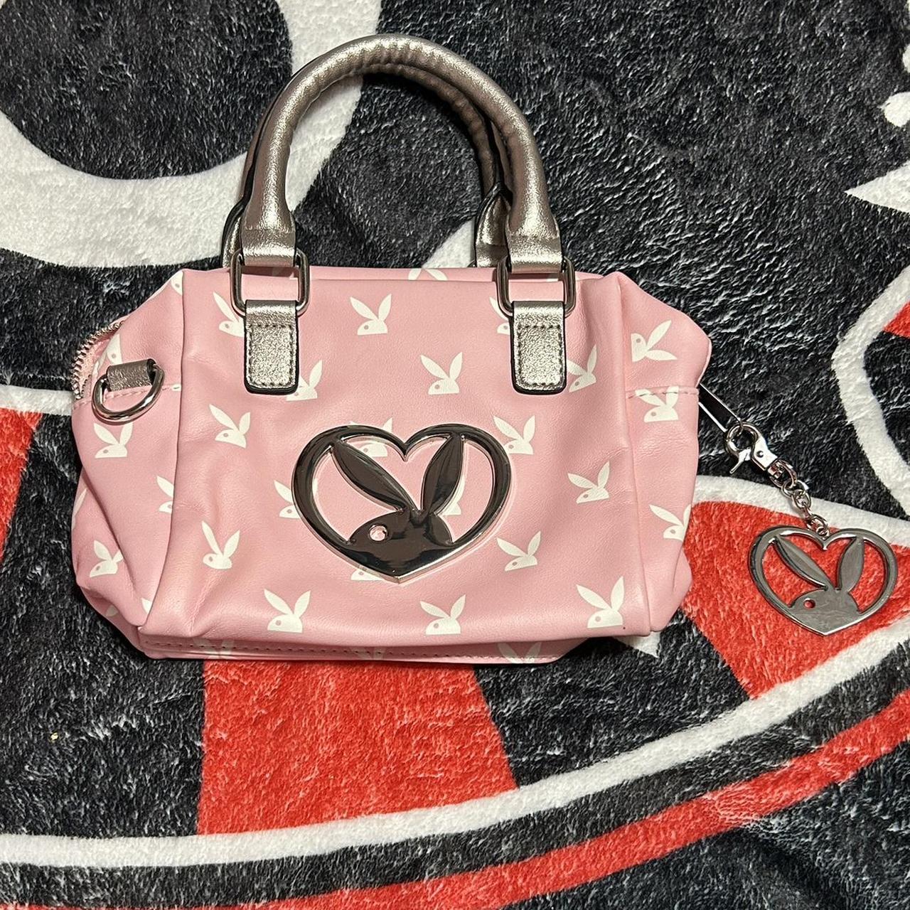 y2k deadstock playboy handbag🐇🎀 baby pink playboy... Depop