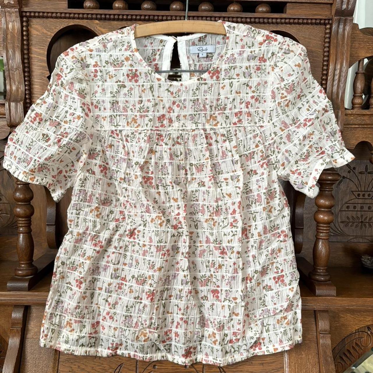 Rails Women's Blouse - White/Multi - S – Rails da… - image 1