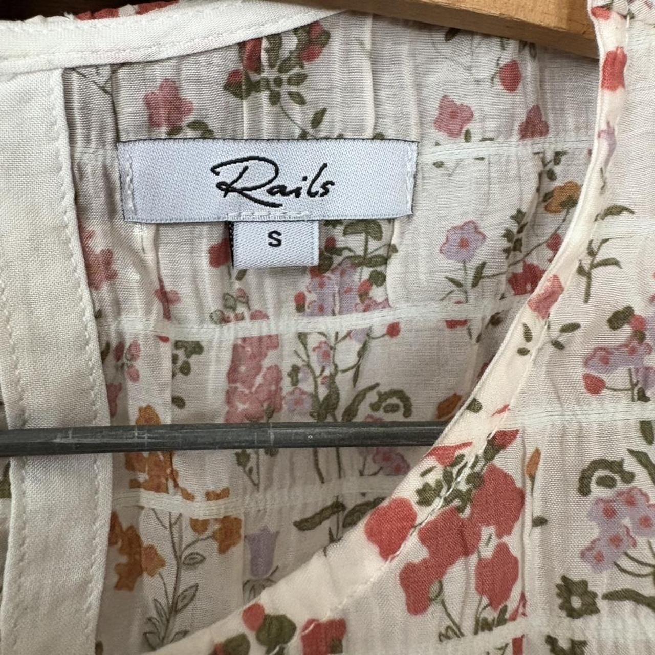 Rails Women's Blouse - White/Multi - S – Rails da… - image 2