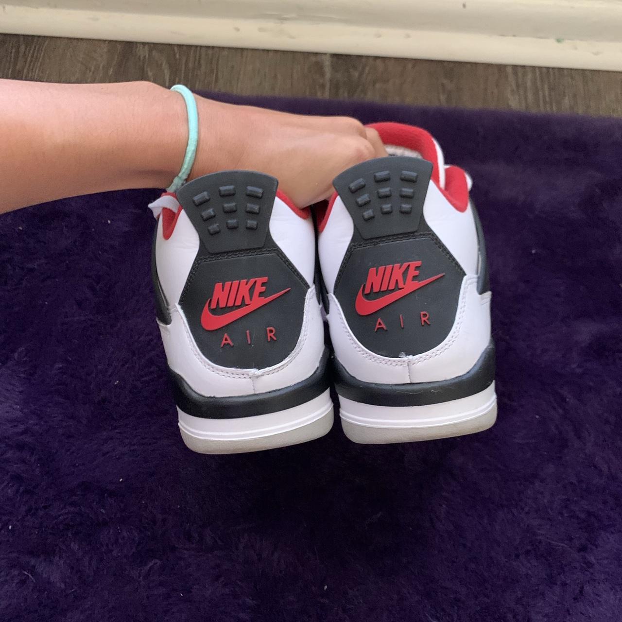 mens jordan 4 fire red