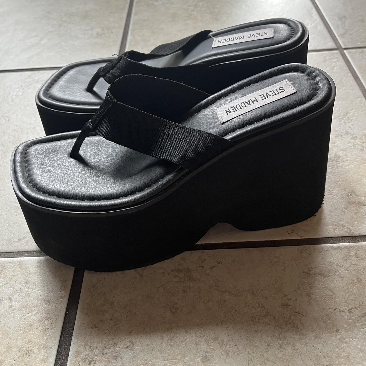 Knock Off Steve Madden Platform Sandals Steve Madden Platform sandals Bought for $90 Size... - Depop