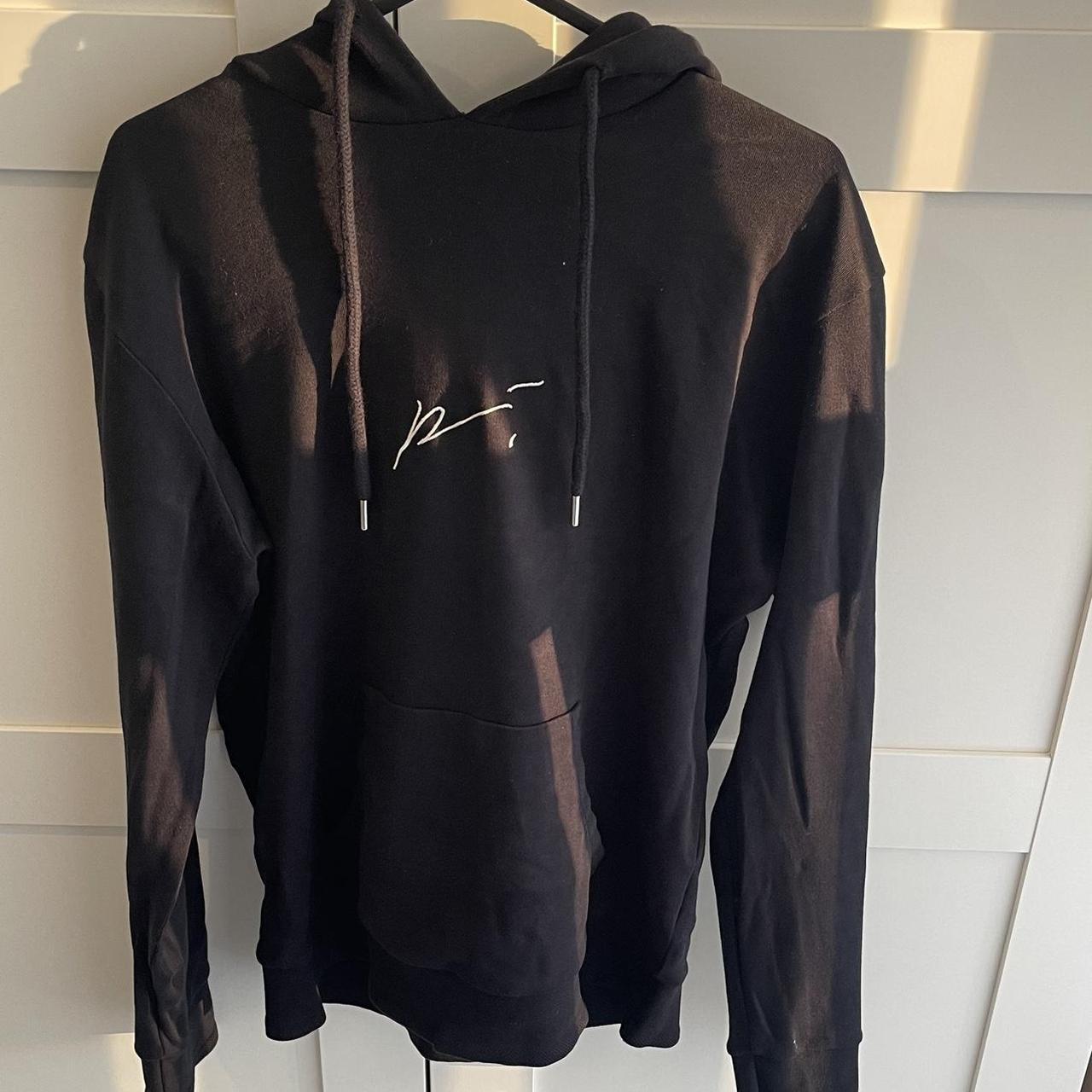 Prevu Men's Black Tracksuit Size Small Hoodie Depop