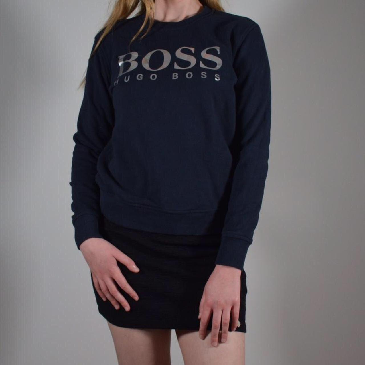 Womens Sweaters Hugo Boss Yellow Sweater Authentic Hugo Boss - Main Image