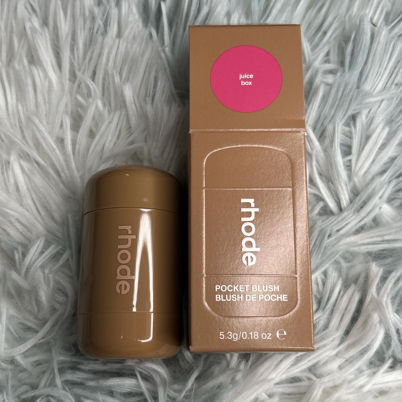 ✉️ : brand new rhode pocket blush in juice box (sold