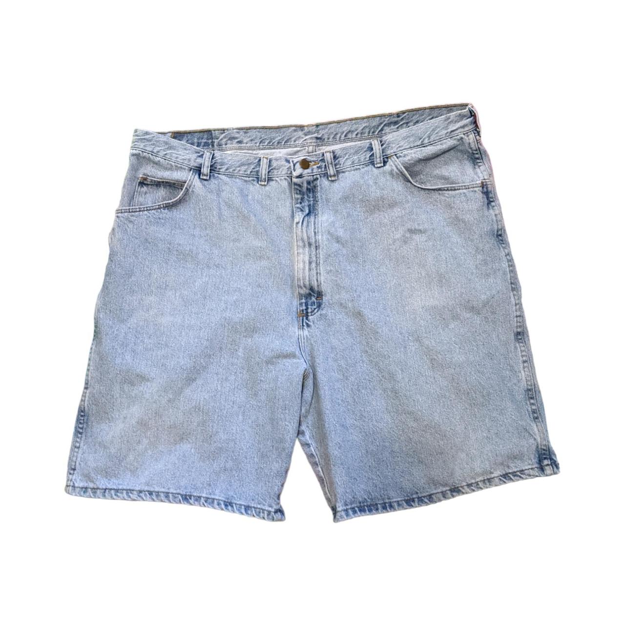 These vintage Levis Wranglers shorts from the... - Depop