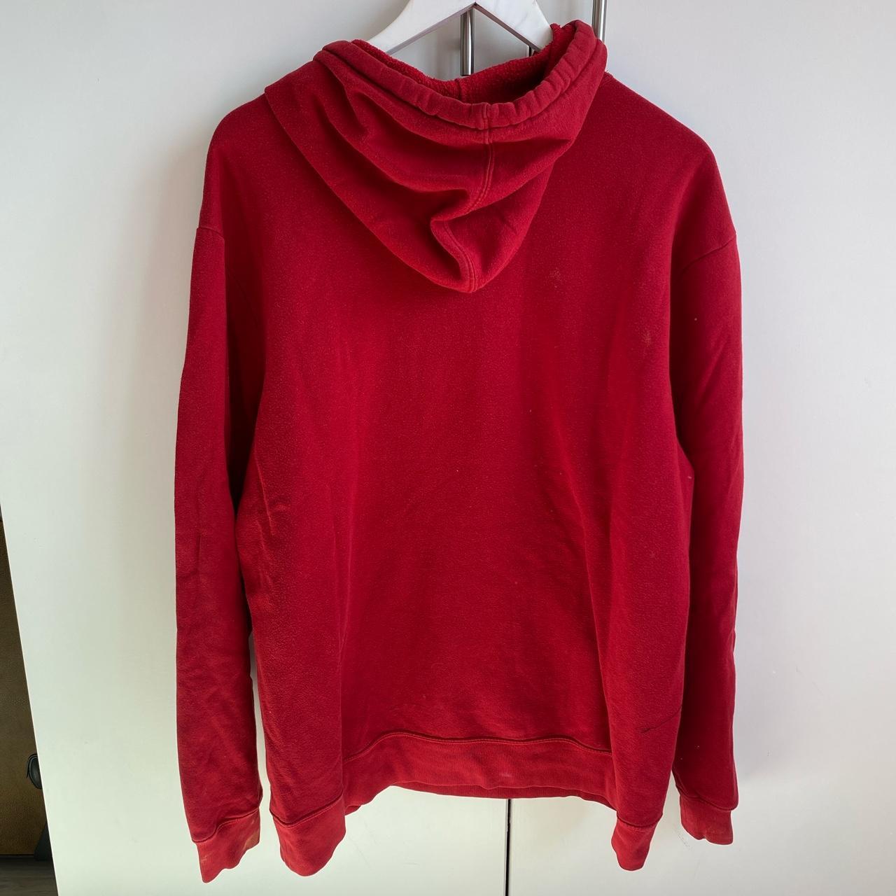 Gap Men's Red Hoodie | Depop