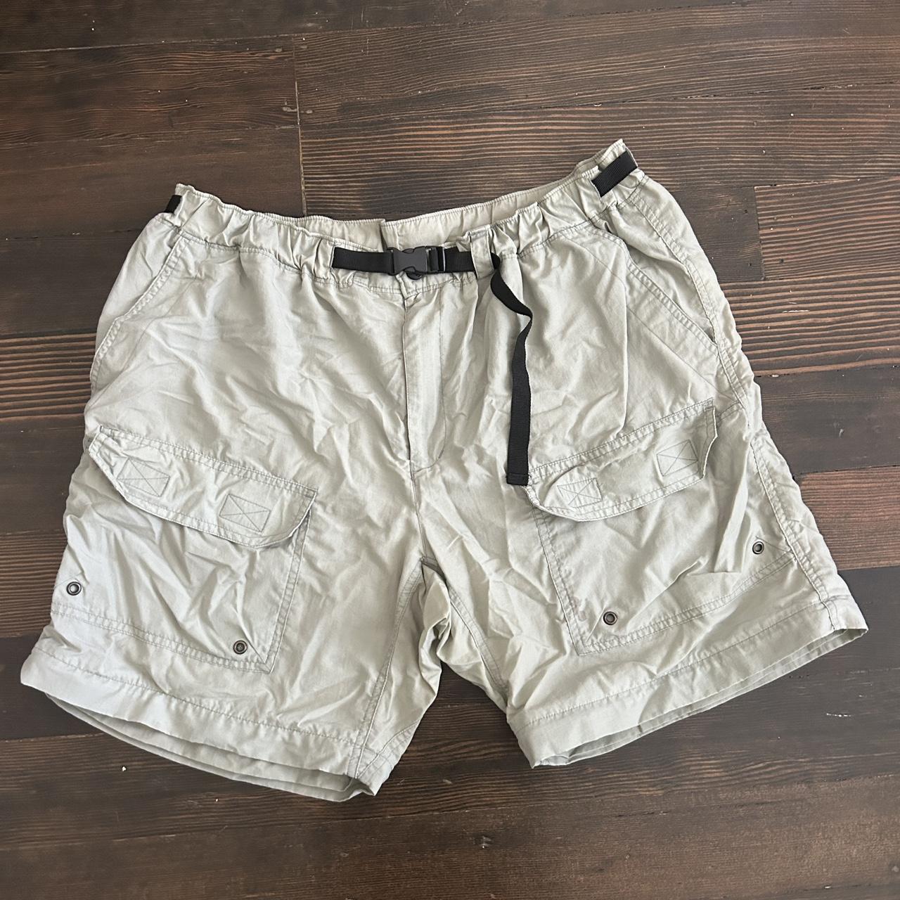 REI khaki cargo shorts. Depop