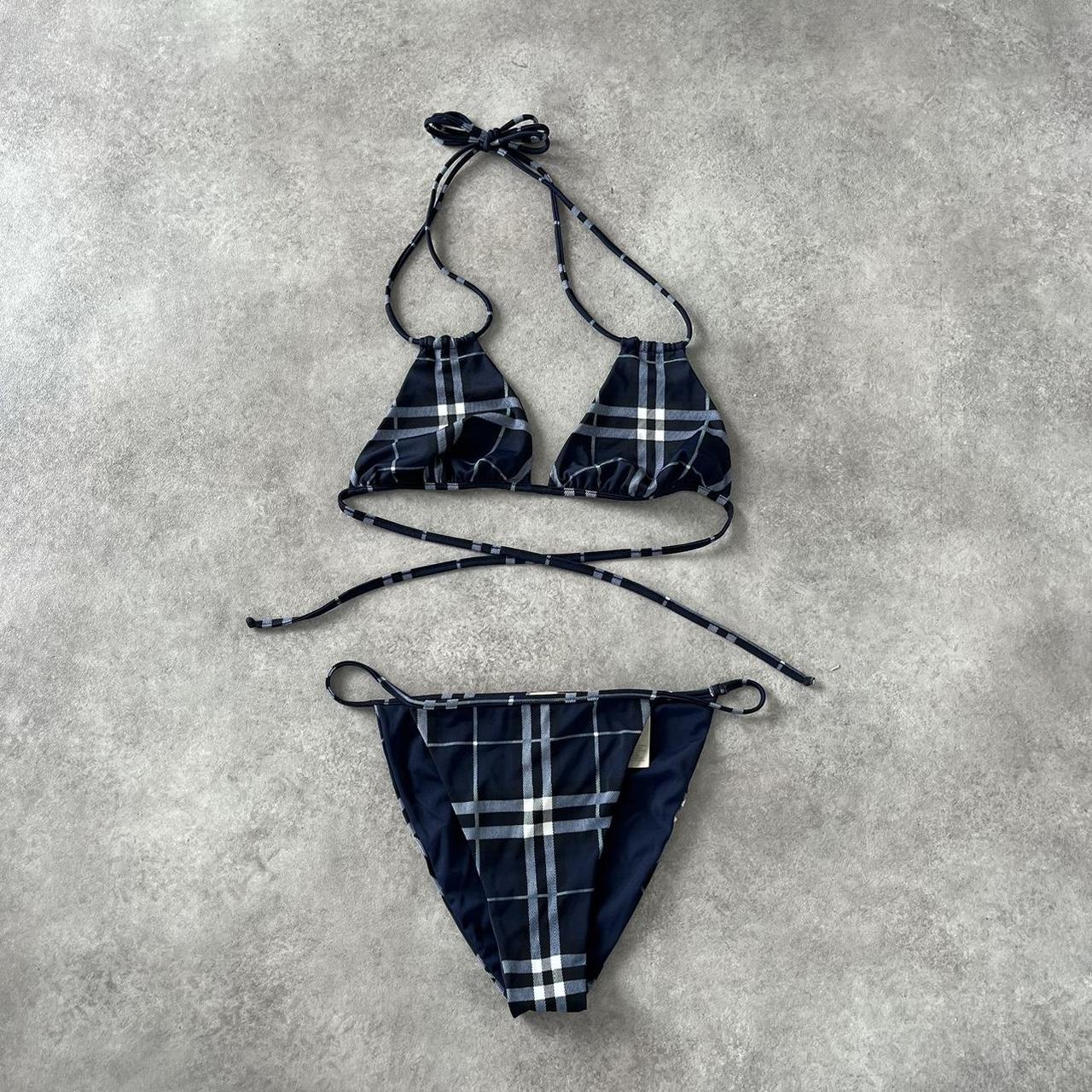 Burberry nova check bikini hotsell