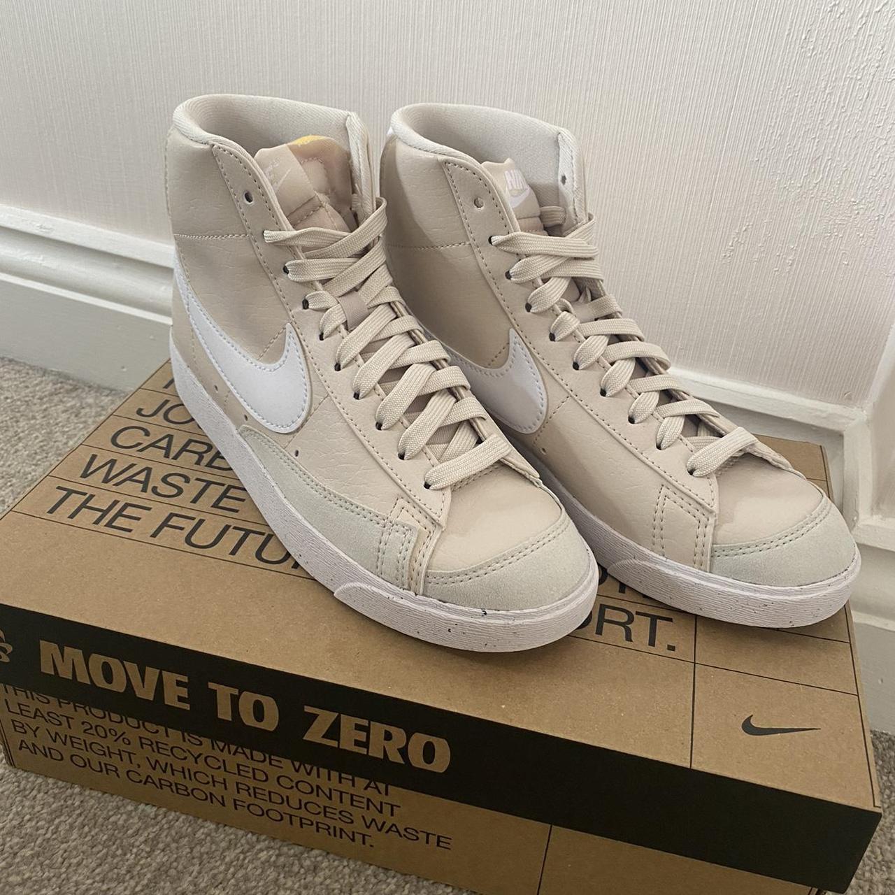 tan nike blazer womens