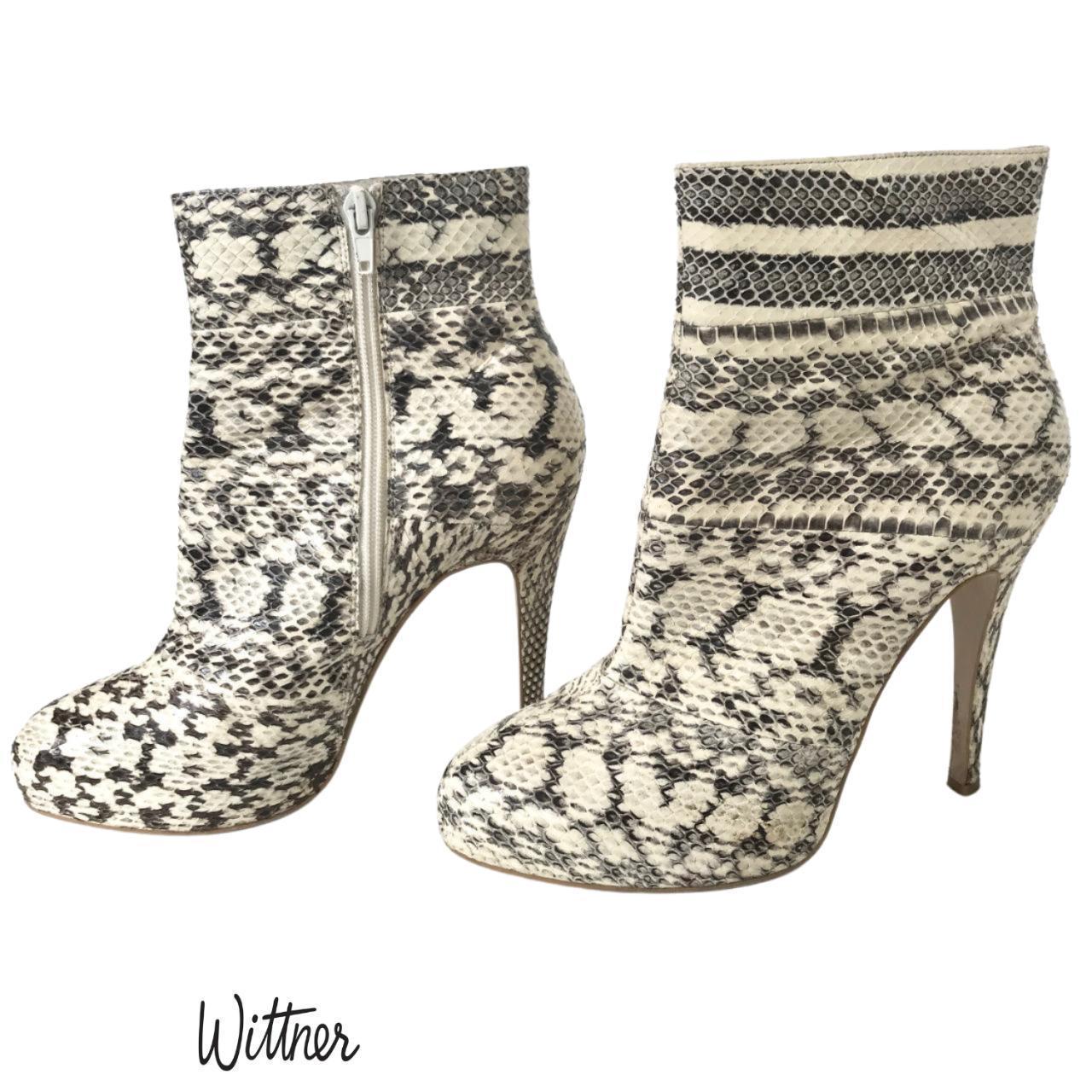 Wittner clearance snakeskin boots