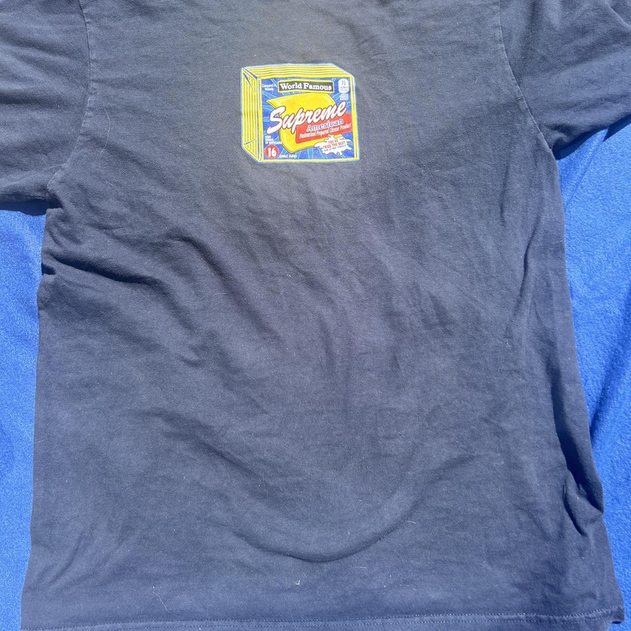 Supreme Cheese shops Tee in Black