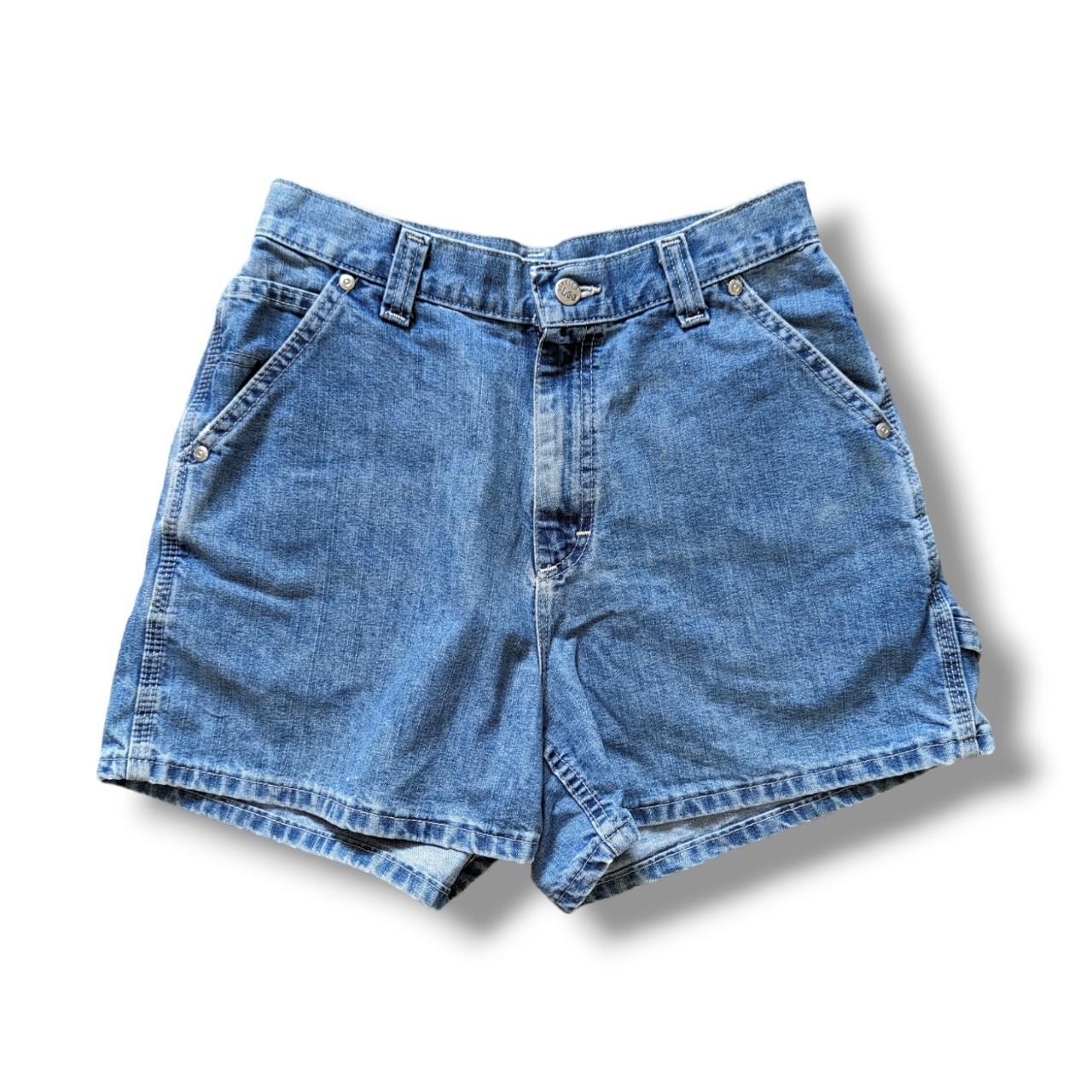 Lee Riveted Boyfriend Denim Shorts Please see... - Depop